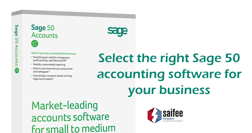 Sags 50 Accounting Software - Saifee Computers