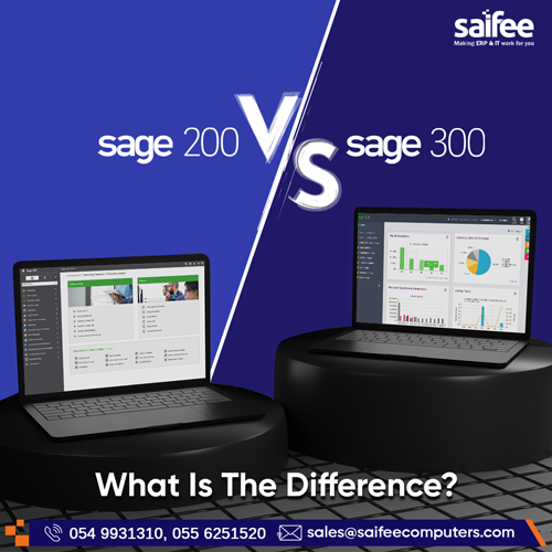 Sage 200 and Sage 300 - Saifee computers Dubai