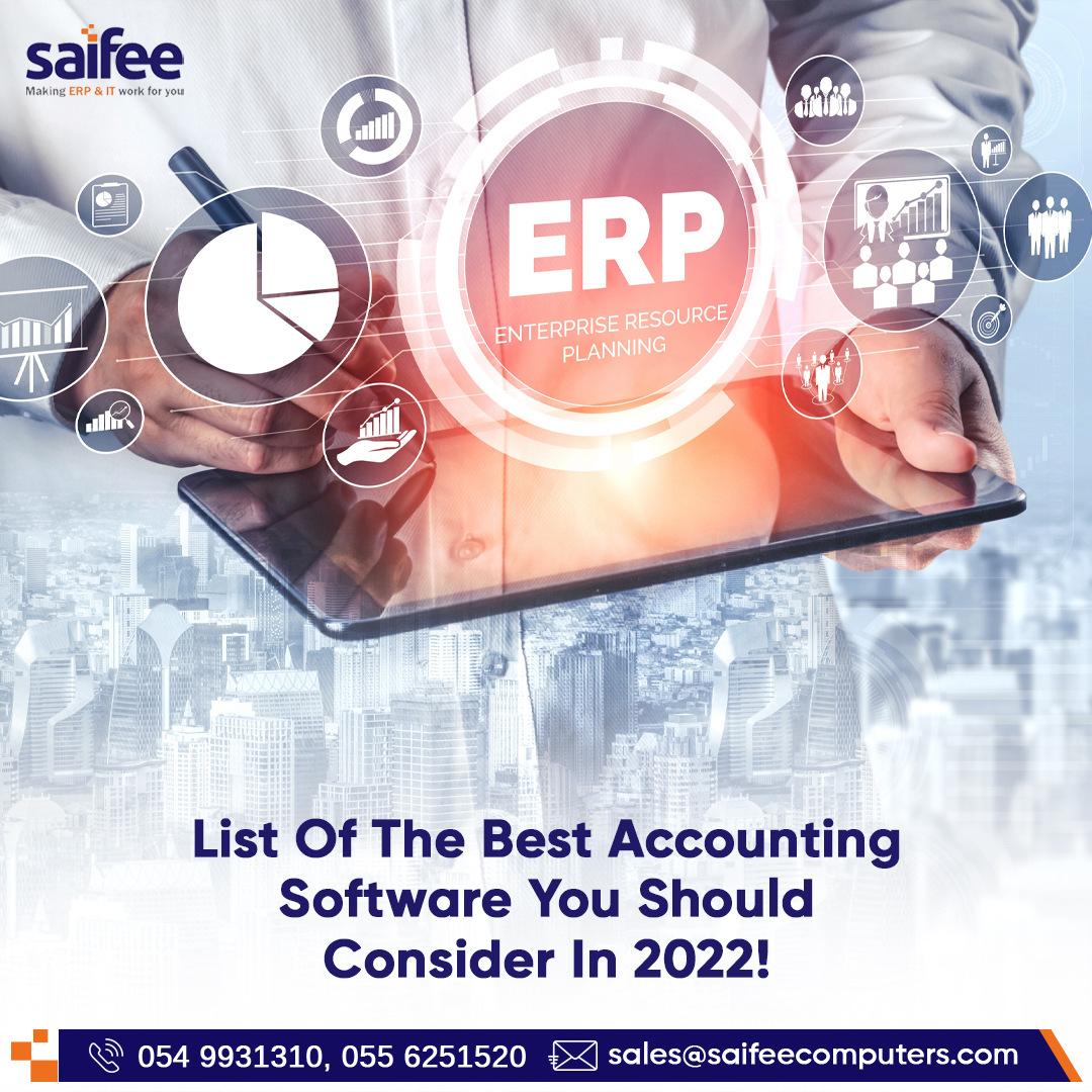 List of the best Accounting Software You Should Consider in 2022